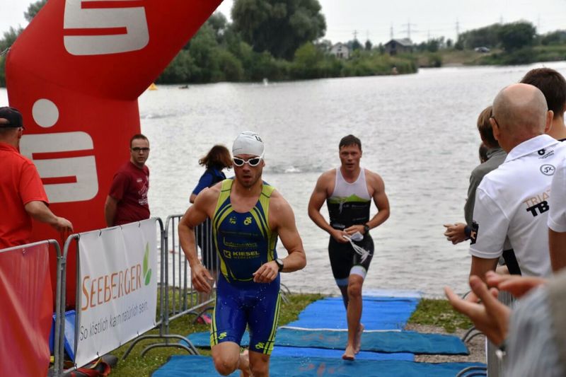 Daniel Groß Schwimmausstieg