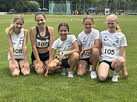 v.l.n.r.-Finnja von der Ruhr, Maxi-Marie Schäfer, Lea Sarcevic, Annika Ache, Annelie Erdmann