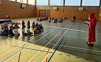 Nikolaus im Weihnachtstraining in Mössingen und Hechingen
