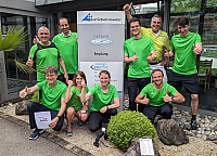 Siegerehrung Metravit Firmenlaufwertung 1