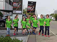 Stadtlauf-T-Shirt-Präsentation 8. April